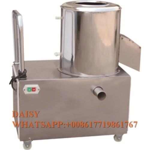 Electric fruit potato washing and peeling machine vegetable peeler for sale