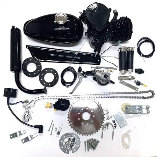 80cc 2 Stroke Motor Bicycle Engine Kit for DIY Motorized Bicycle Push Bike Petrol Cycle Motor Set