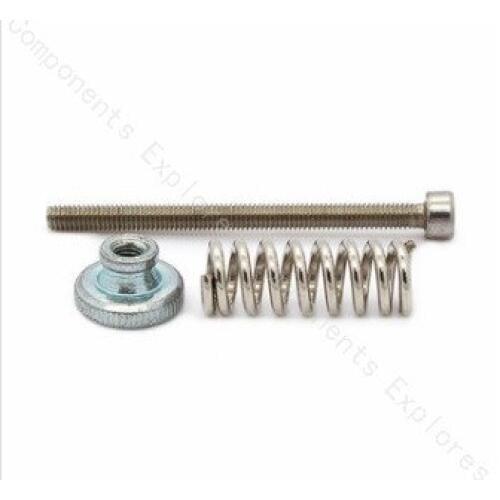 M3*40 Bed Leveling Screw Leveling Spring Leveling Knob For 3D Printer,5pcs/lot