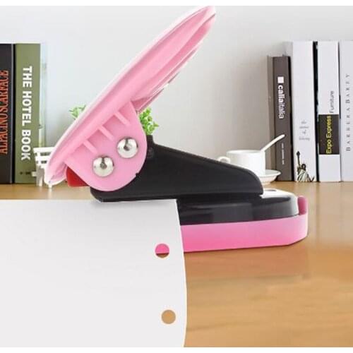 2021 New Mini 2 Hole Puncher Hole Diameter 0.24'' Fit for A4/A5/A6 Leaf-loose Notebooks