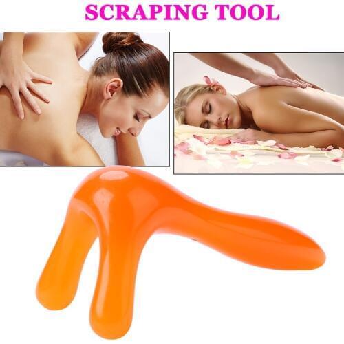 Beeswax Resin Nose Spine Acupoint Massager Gua Sha Board Rod Massage Tool Resin Body Nose Spine Acupoint Massager Gua Sha Board