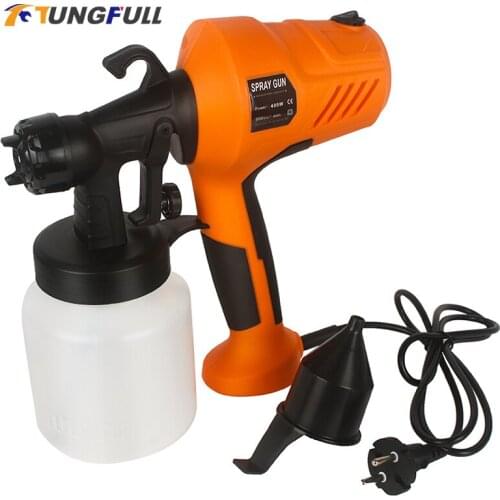 850W Spray Gun High Power Electric Paint Sprayer Painting Tool household electric tools Flow Control Airbrush Easy Spraying