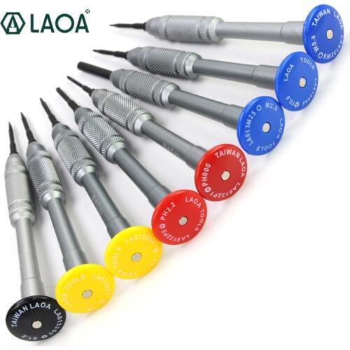 LAOA Precision Screwdriver S2 Phillips Slotted for Android Phone Laptop Cellphones Precise Repair Kit