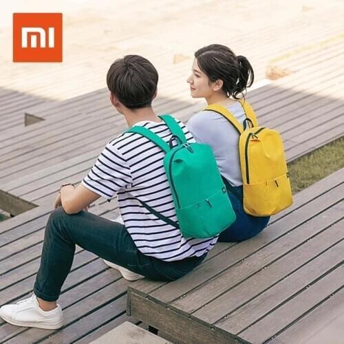Original Xiaomi Backpack 10L 20L Bag Urban Leisure Sports Chest Pack Bags Light Weight Small Size Shoulder Unisex Rucksack