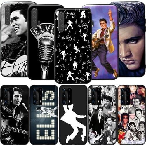 GX64 Elvis Presley Silicone Case for Huawei P9 P10 P20 P30 P40 Y6 2018 Y7 Y9 Lite Pro Max Prime Mini