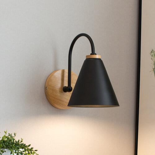 Nordic Wall Lamp Aisle Lamp Bedroom Bedside Lamp Living Room Interior Corridor Study Background Desk Lamp Wall Light for Home