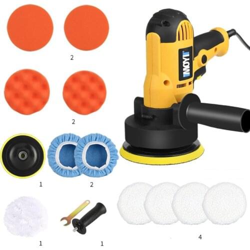 1set Electric Car Polisher Auto Polishing Machine Adjustable Speed Sanding Waxing Tools Power handheld Grinder Car Accessories