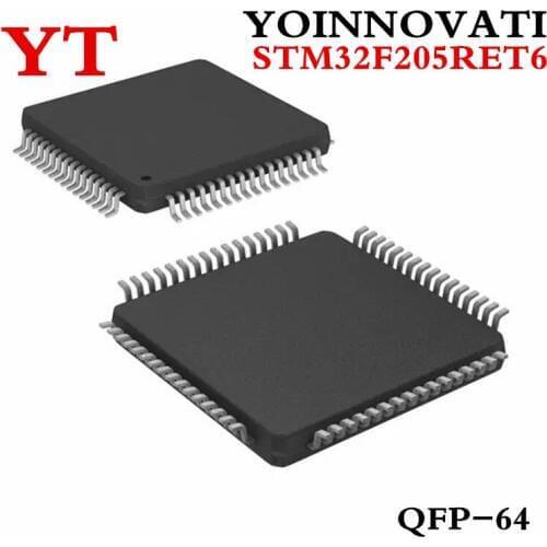 5pcs/lot STM32F205RET6 32F205RET6 LQFP64 IC Best quality