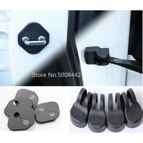 For Honda CRV CR-V 2017 2018 2019 2020 Car Latch Stop Anti Rust Water Proof Door Plastic Lock Key Keys Protection Buckle Cover