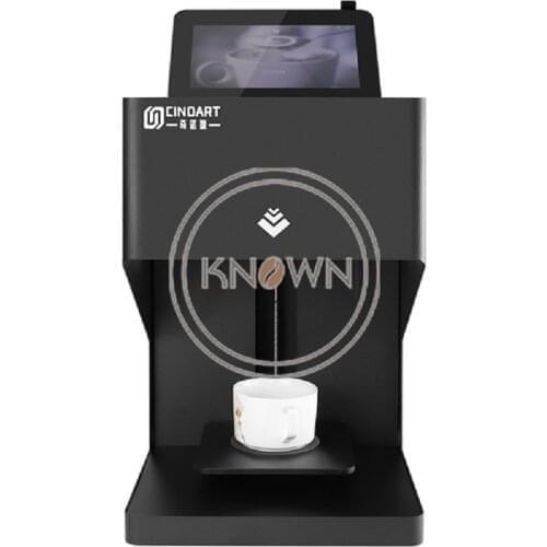 Free shipping by express automatic selfie milk tea coffee printing machine food printer