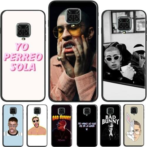 Yo Perreo Sola Bad Bunny Case For Xiaomi Redmi Note 8 9 Pro Note 9S 8T 9 9C 9A 9T Cover For Redmi Note 10 Pro Shell