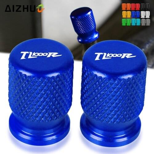 FOR SUZUKI TL1000R 1998-2003 TL1000 S 1997-2001 Motorcycle Aluminum Vehicle Wheel Tire Valve Stem Air Cap Cover TL 1000R Logo