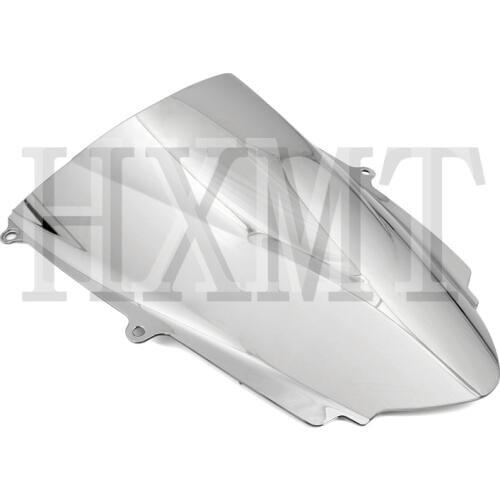 For Triumph Daytona 675 675R 2013 2014 2015 2016 2017 silver Motorcycle bike Windshield WindScreen Double Bubble