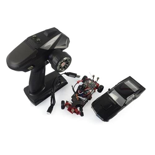 HGM TOYS RTR 1/28 HGD1 RWD Drift Racing RC Car Vehicle Outdoor Gifts For Boys DIY Model Mustang Boss429 TH19523-SMT5