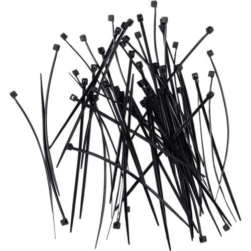 Cable ties INDUSTRIAL QUALITY Cable ties: 100x2.5mm Color: black Quantity: 50 pieces