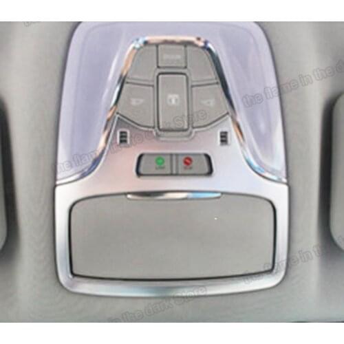 Lsrtw2017 Car Roof Reading Light Frame Trims for Trumpchi Gs4 2015 2016 2017 2018 2019 2020 Gac Interior Accessories Auto