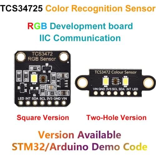 TCS34725 Color Sensor Recognition Module RGB Development Board IIC For Arduino STM32 laboratory