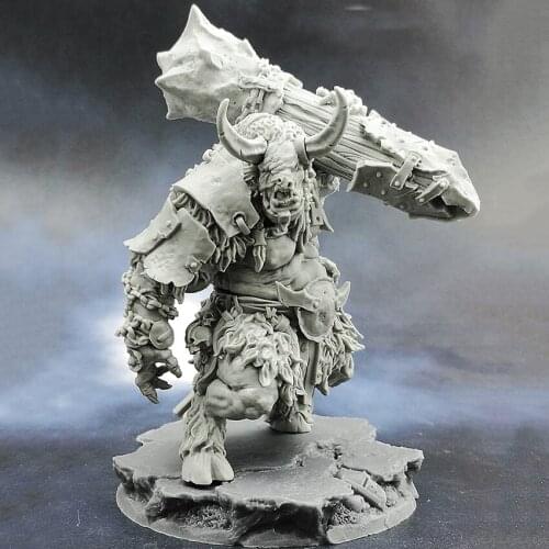 55MM Unpainted Resin Figure Building Kit