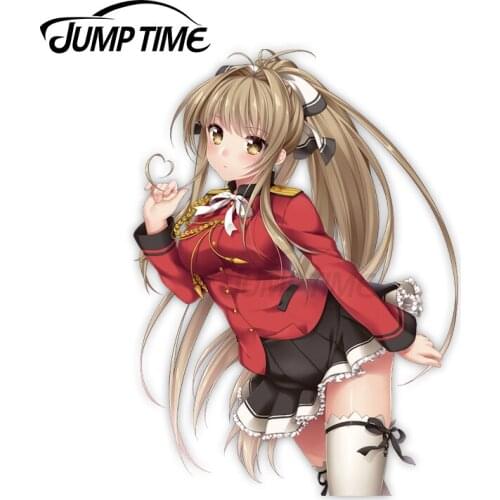 Jump Time Amagi Brilliant Park Sento Isuzu 9.51 Anime Sexy Girl Vinyl Decal Window Car stickers