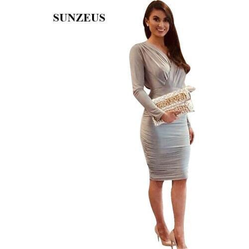 Sunzeus V-neck Women Dresses