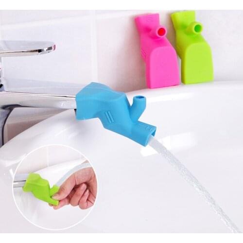 1ocs Handy Silicone Faucet Extenders Kitchen Bathroom Water Tap Extension Beautiful Water Faucets For Kids Hand Washing