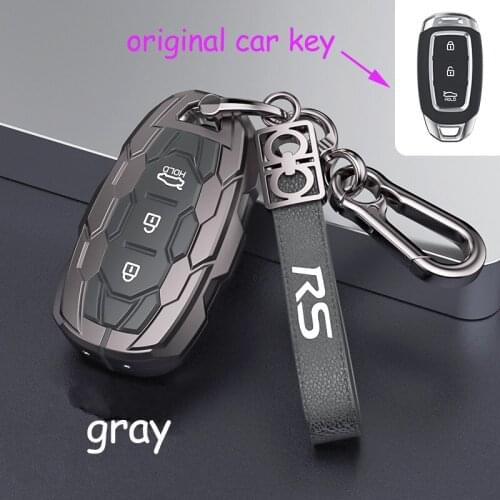 Hight quality Car Key Cover Case For Hyundai i30 Ix35 Solaris Azera Elantra Grandeur Ig Accent Santa Fe Verna 2017 2018
