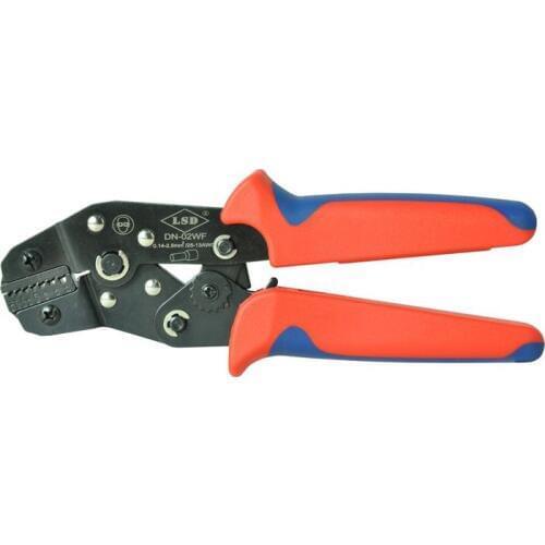 0.14-2.5mm2 bootlace ferrule crimper plier DN-02WF professional crimping tool 26-14AWG tubular terminal clamp crimping plier
