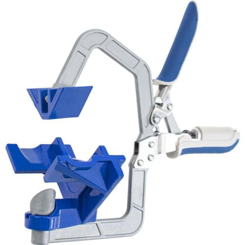 1PCS Woodworking Clamp Auto-adjustable 90 Degree Right Angle Clip Quick Clamps Pliers Picture Frame Corner Clips Hand Tool