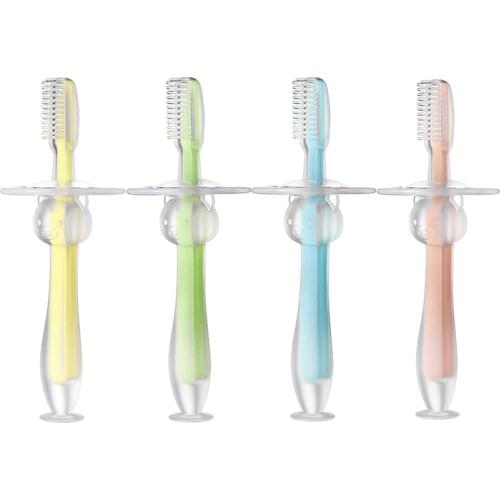 1 Pcs Kids Soft Silicone Training Toothbrush Baby Children Oral Care Tooth Brush Tool Baby Kid Tooth Brush Baby Health Care