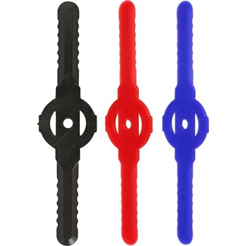 10pcs 2 Teeth Plastic Replacement Brush Cutter Blade Grass Trimmer Knife Lawn Mower Fittings Accessories for Garden Tool Parts