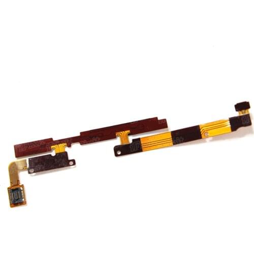 10pcs/lot New ON/OFF Power Volume Button Flex Cable For Samsung Galaxy Tab 7.0 Plus P6200 GT-P6210 Power Volume Control Key Side