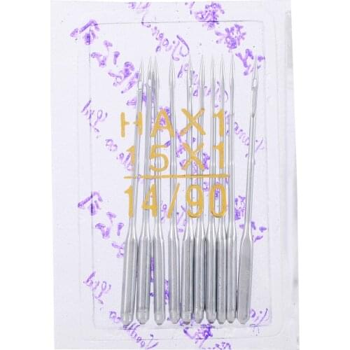 100pcs 14/90B Sewing Machine Needles For Brother Singer Toyota Domestic Knitting Machine HAX1 Household Sewing Needles