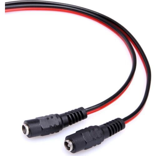2A LED Connector DC 5.5 x 2.1mm Female jack adapter Cable wire for Led Strip Power Adapter Plug Cord