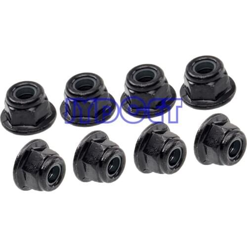 8pcs Flange M4 Lock Nut R86052 For RC Model Car Crawler RGT 1/10 Monster Truck Off Road Rock Cruiser EX86100