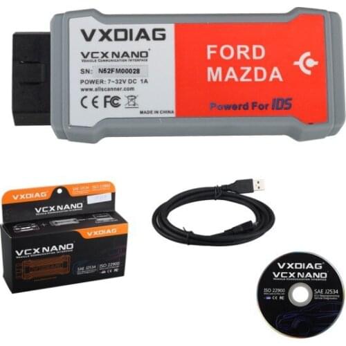 VXDIAG VCX NANO for Ford/Mazda IDS Car Tester