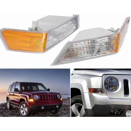 Car Front Parking Turn Signal Light Lamp Indicator Light For Jeep For Patriot MK74 2007-2014 CH2527102 CH2526102 116-01221L