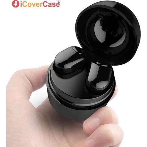 Twins Wireless Bluetooth Earphones For Huawei Y3 Y5 Y6 Pro Y7 Prime 2018 2017 Y9 2019 Cute Headphone Headset with Charging Box