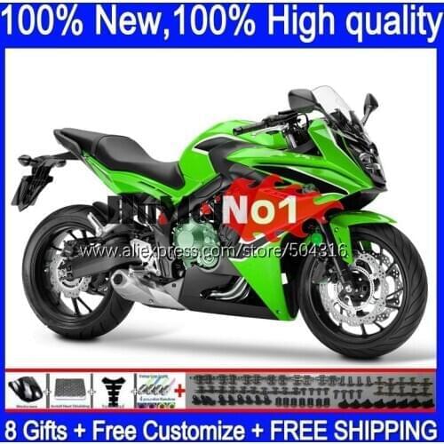 CBR650F For HONDA CBR650 CBR 650 F 109MC.42 green glossy CBR 650F 2011 2012 2013 2014 2015 2016 CBR-650F 11 12 13 14 15 Fairing
