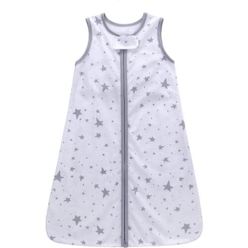 Baby Sleeping Bag Vest Cartoon Soft Infantil Spring Summer Cotton Toddler Sleep Sack Kids Slaapzak Bed Children Pajamas Jumpsuit