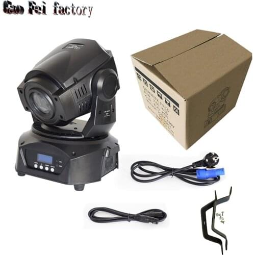 Lyre Spot Led 90W Moving Head Dmx Stage Light With 6-Face Prism And Gobos Color Good For Dj Bar Party Stage Effect