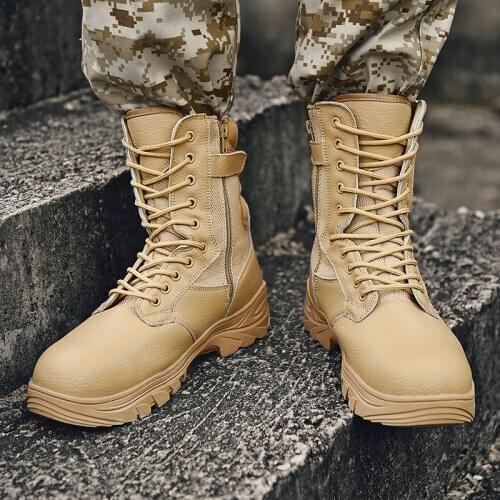 Home high vintage casual leather Winter military for mens combat oxford boot ankle handmade altos sport sneakers man top shoes