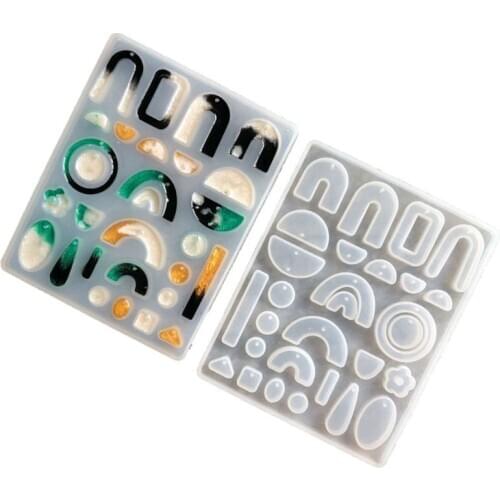 Earrings Resin Molds Bohemian Drop Dangle Acrylic Earrings Epoxy Resin Molds Resin Casting Fashion Jewelry Tools