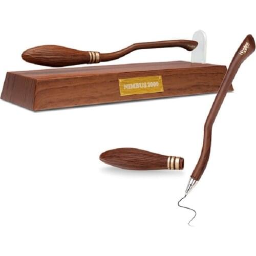 Harries Levitating Potter Broomstick Pen Nimbus 2000 Magic Tricks potter Collection Cosplay Prop Action Figure Toy Children Fans