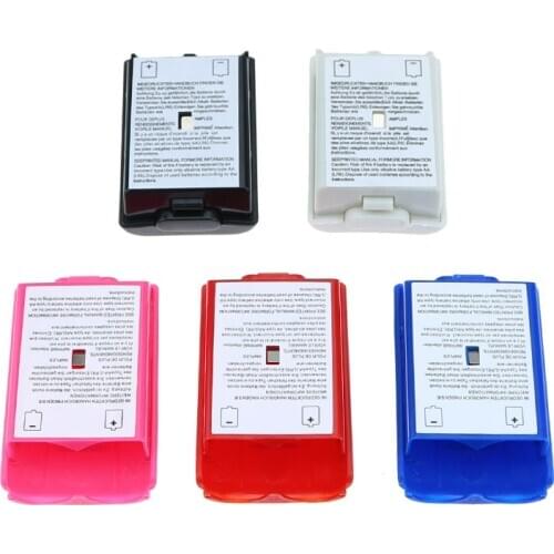 JCD 1pcs Game Battery Back cover For Xbox 360 Battery Case Wireless Controller Rechargeable Battery Cover For Xbox 360