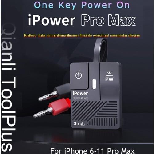 Qianli iPower Pro Max For iPhone 6-11/11Pro/11Pro MAX Repair Test Cable DC Power Control Test Power Supply Boot Line