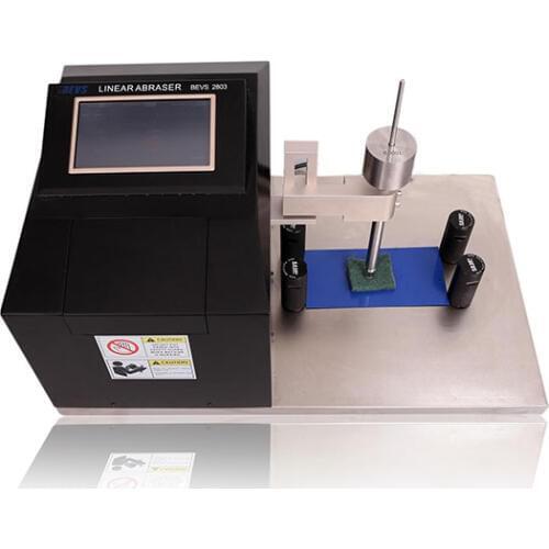 Linear Abraser Intelligent Abrasion Tester Testing Mmachine Touch Screen Operation American Dupont standard