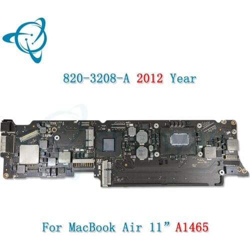 ShenYan 820-3208-A 2012 A1465 Motherboard for Macbook Air 11.6" 2.0 GHZ 8 GB EMC 2558 MD223xx/A logic board 820-3208-A