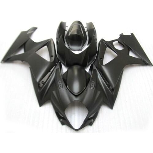 Customize Paint Fairings for SUZUKI GSXR1000 2007 2008 Matte Black Fairing kit GSXR 1000 07 08 DL937