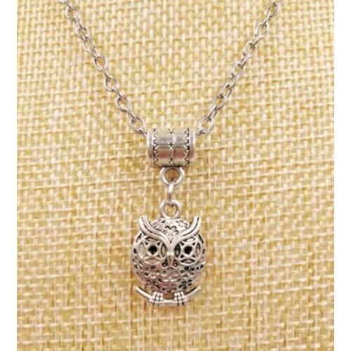 5 pcs Hot New Fast delivery Lovely Owl Pendant Necklace Animal Charms Choker Collar Statement Necklaces Jewelry