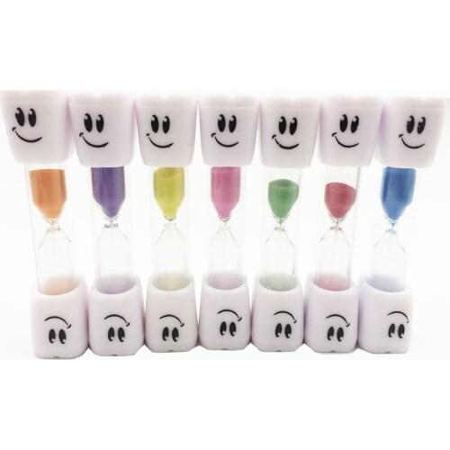 Sand Glass Hourglass Timer Kids Teeth Brushing Toothbrush Countdown Counter Sand Egg Clock Timer 3 Min